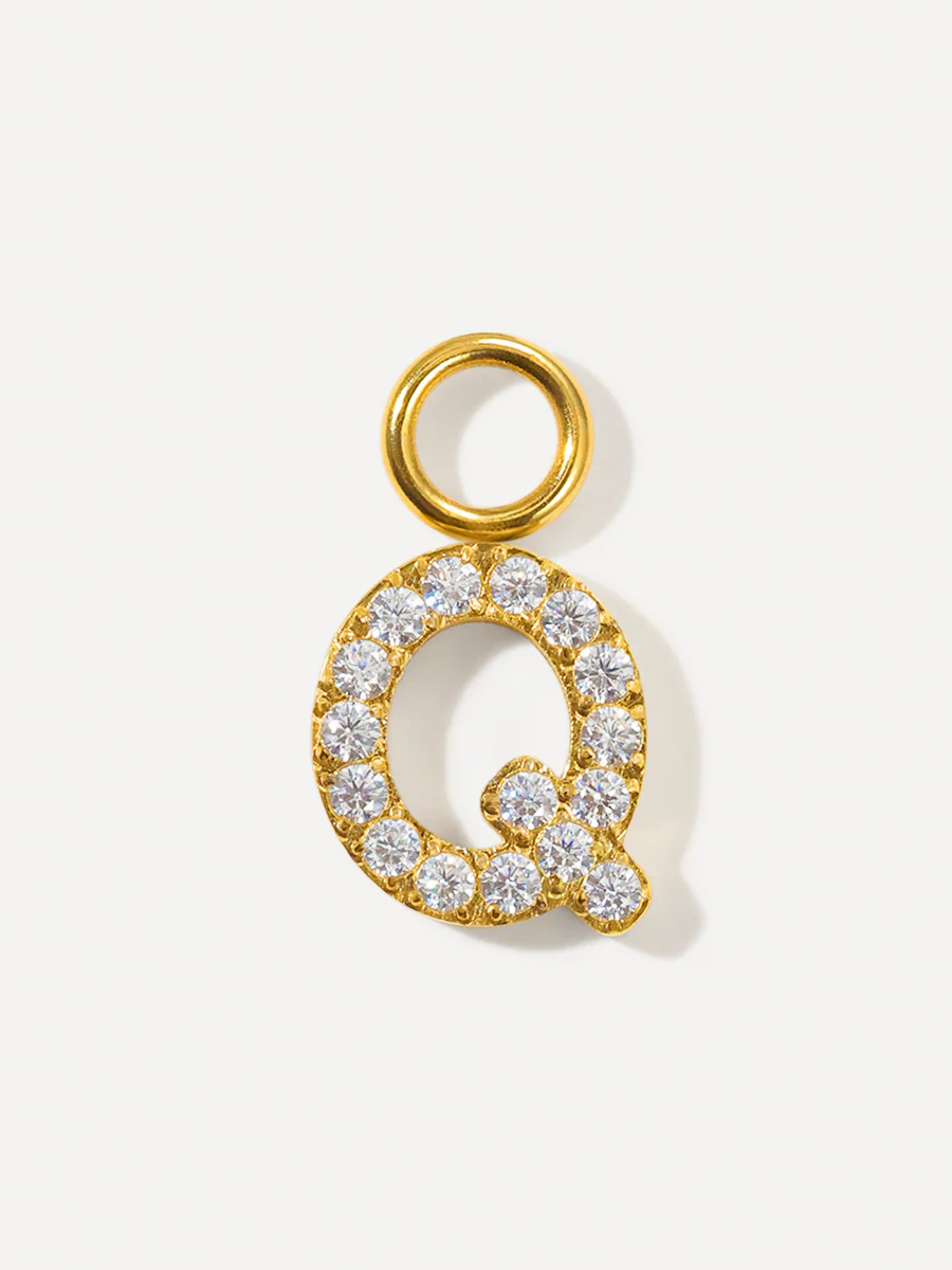 Dazzling Letter Ohrring-Charms - Image 54