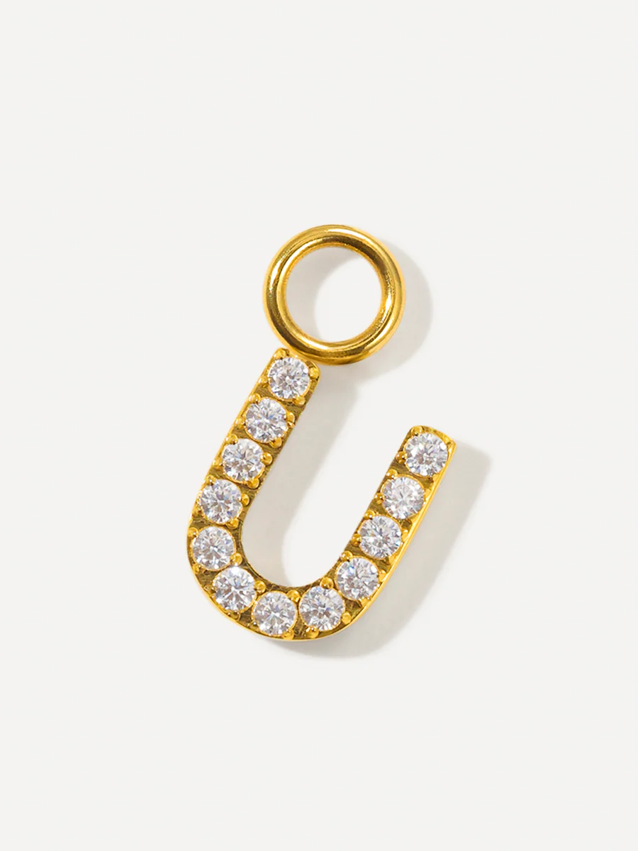 Dazzling Letter Ohrring-Charms - Image 66