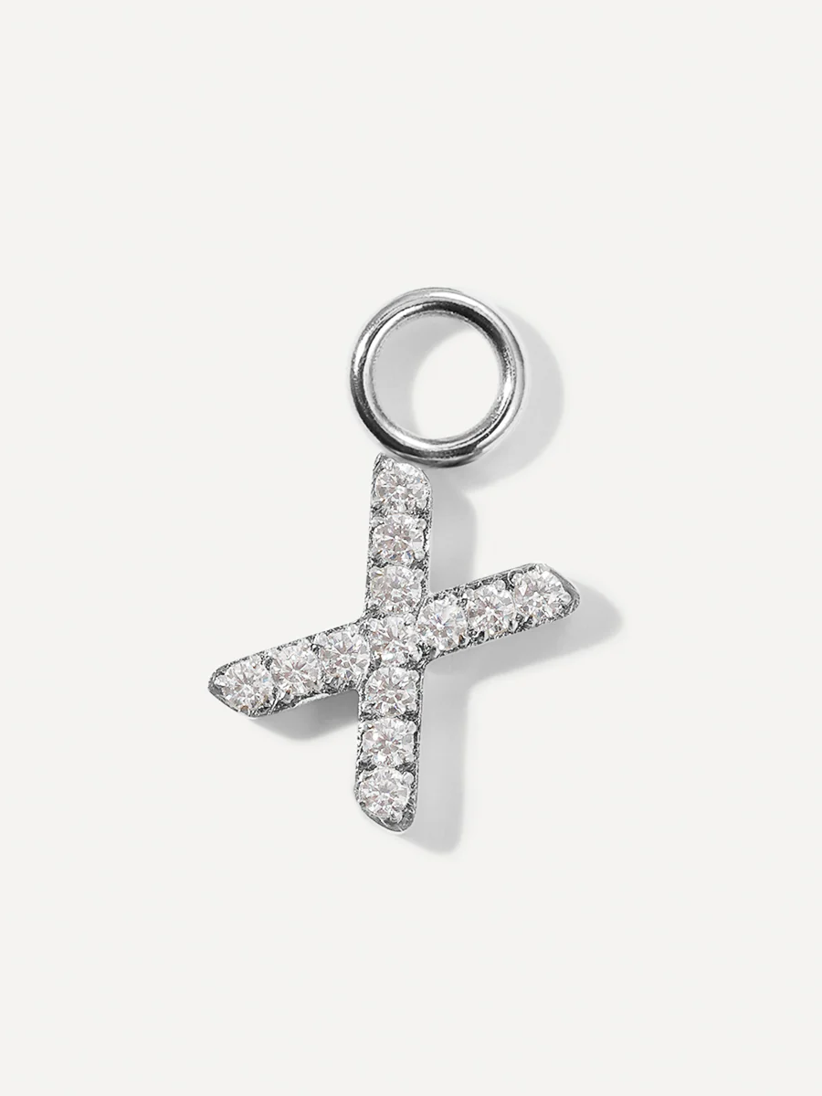 Dazzling Letter Ohrring-Charms - Image 76