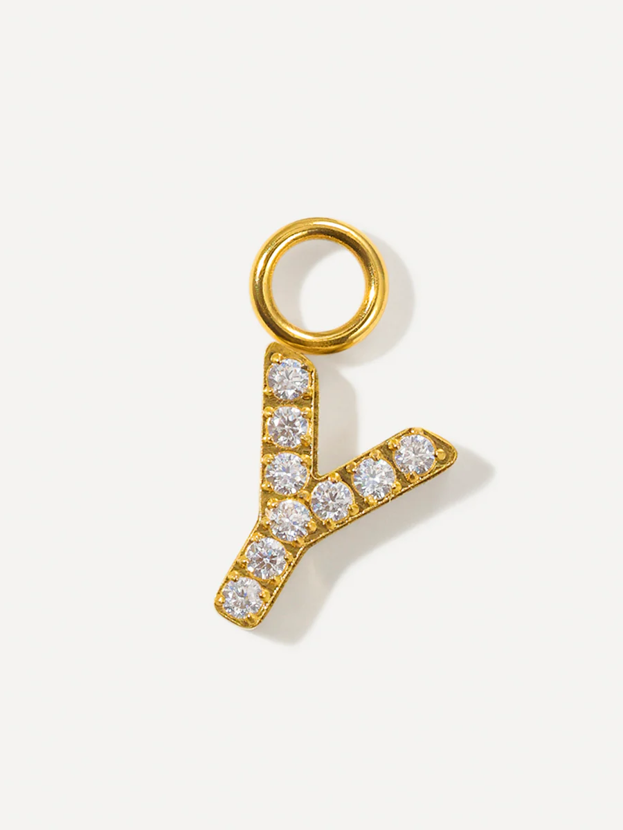 Dazzling Letter Ohrring-Charms - Image 78