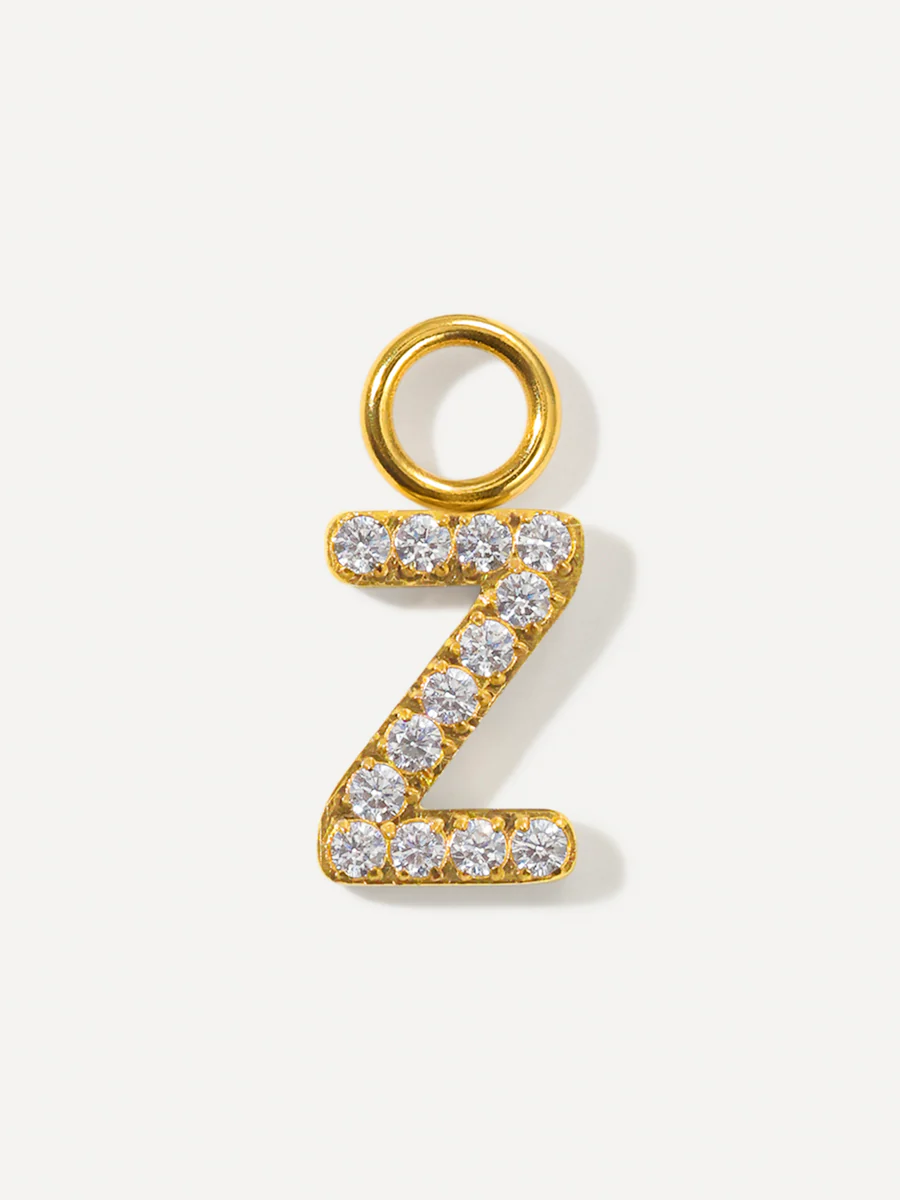 Dazzling Letter Ohrring-Charms - Image 81