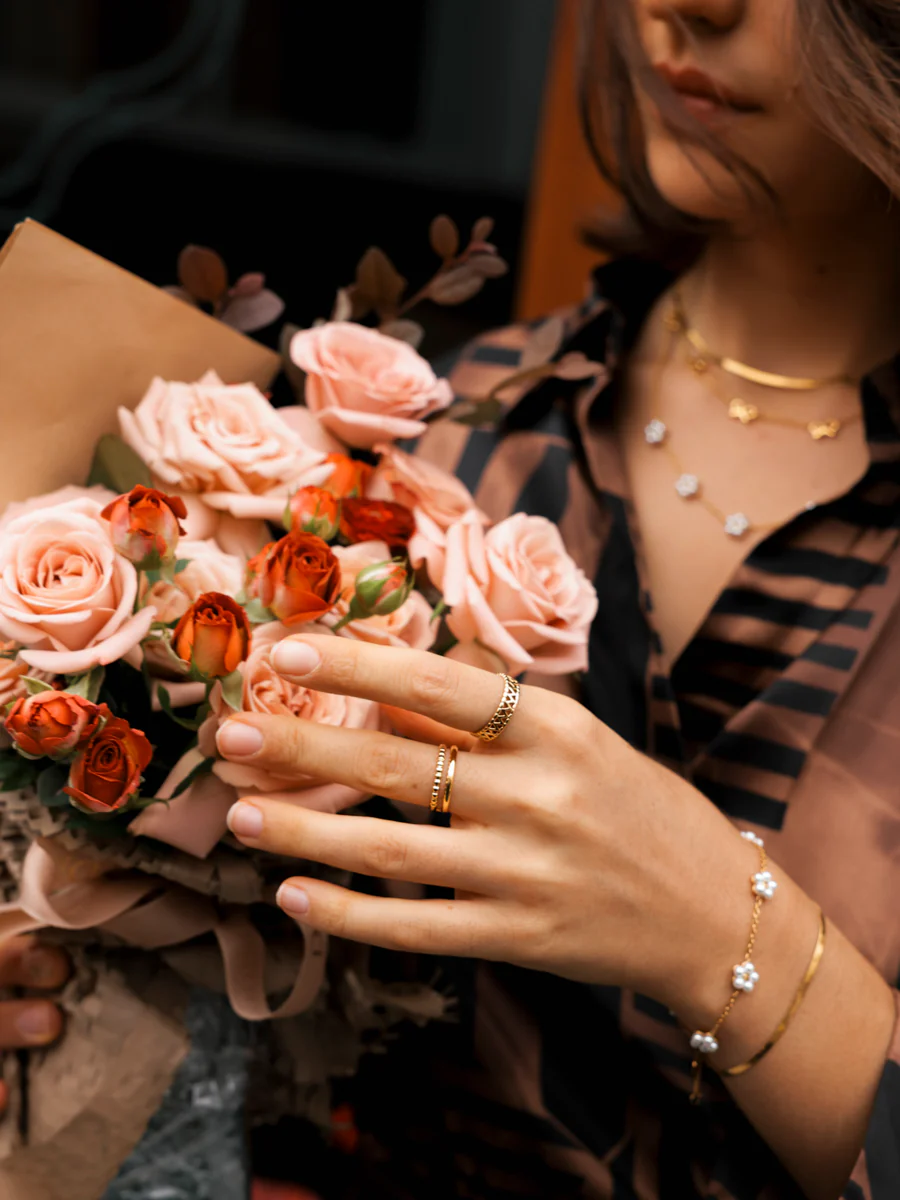Delicate Texture Ring - Image 2