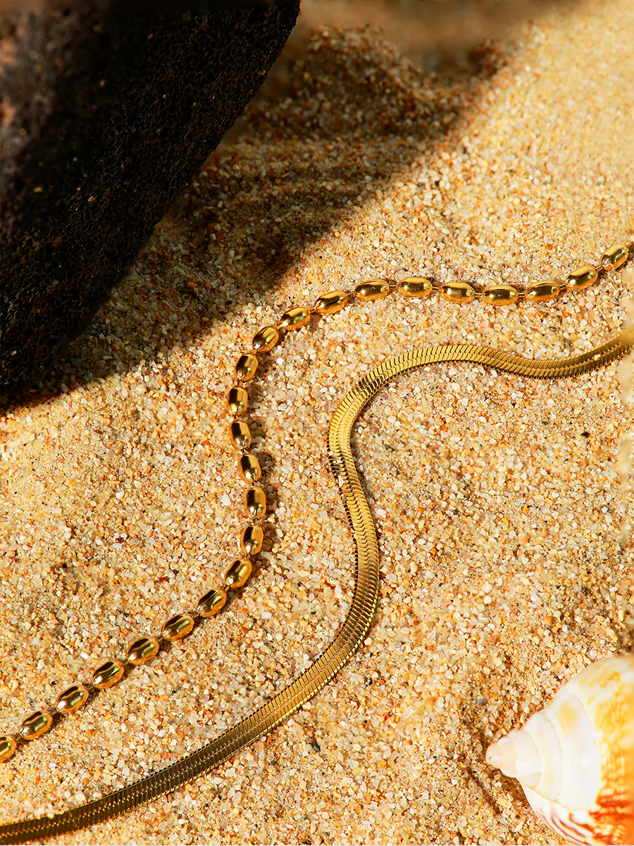 Double Layer Snake Bone FUSSKETTCHEN - Image 4