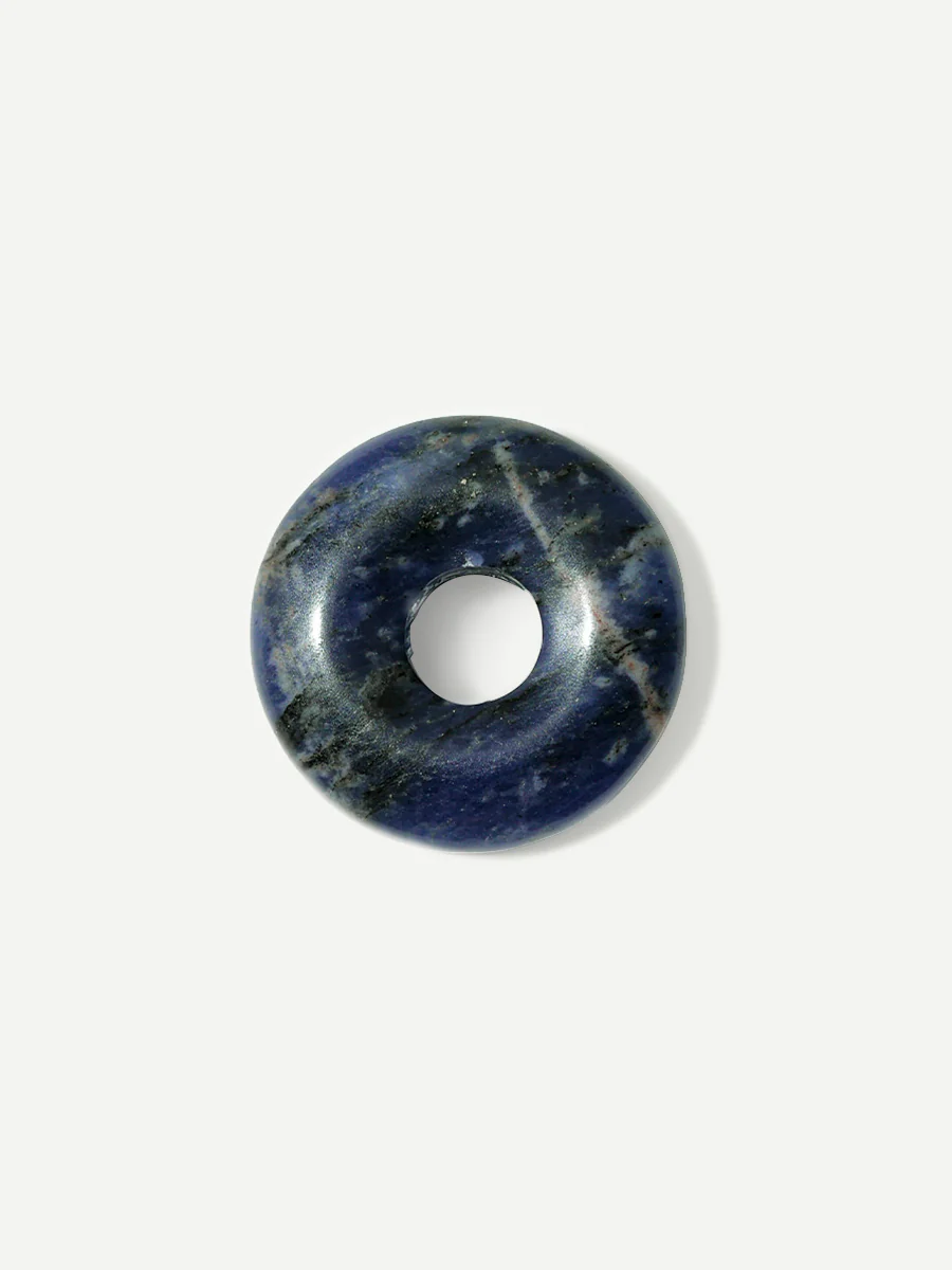 (Passend zu Ohrringen ≥ 17 mm)  Dreamy Donut Navy Blue Ohrring-Charm