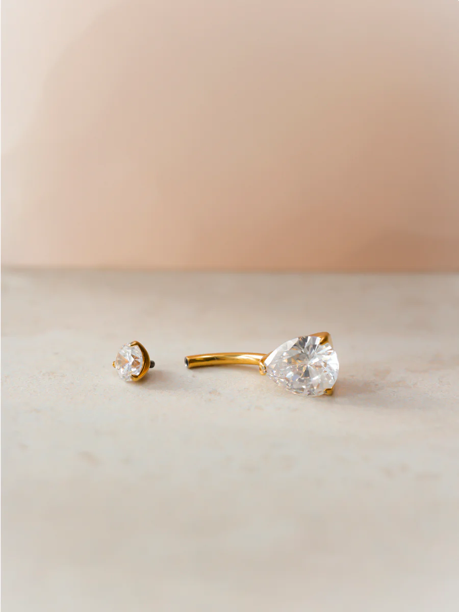Dreamy Glow Pure Titan Bauchnabelpiercing - Image 2