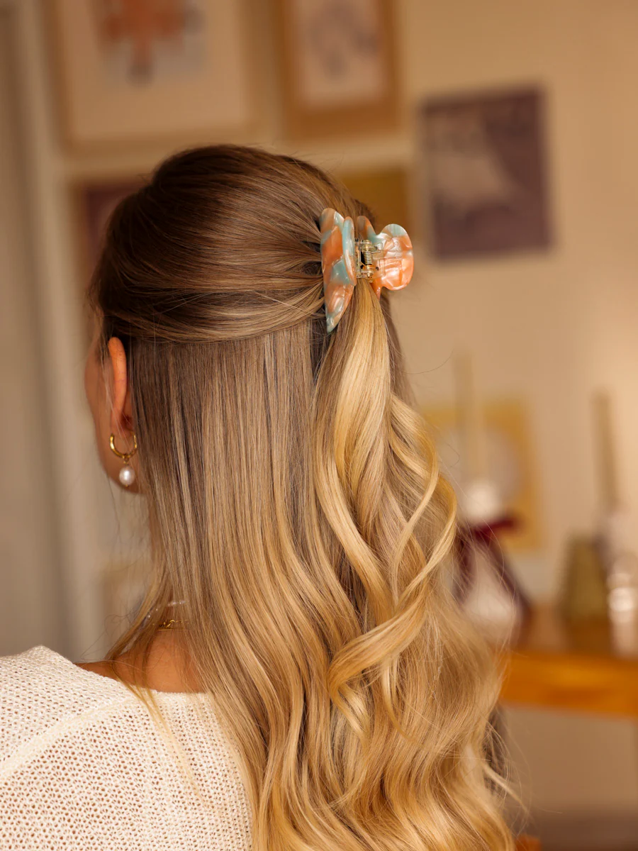 Dreamy Vibe Haarklammer Peach Blue - Image 4