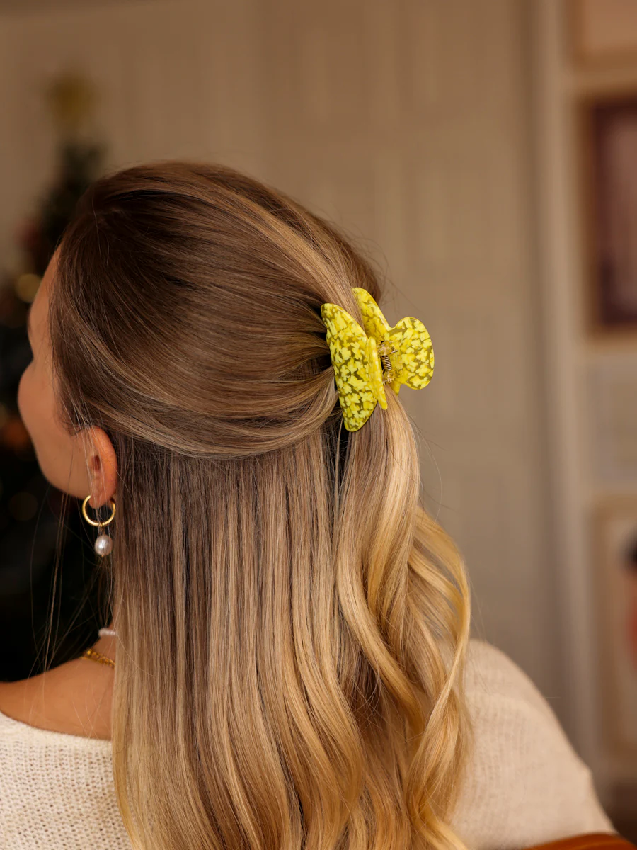 Dreamy Vibe Haarklammer Yellow Floral - Image 2
