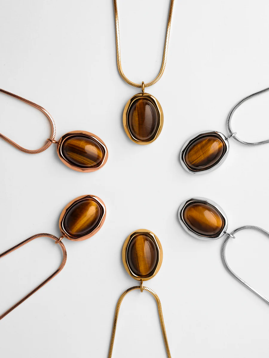 Echoing Dream Tiger's Eye Kette - Image 2