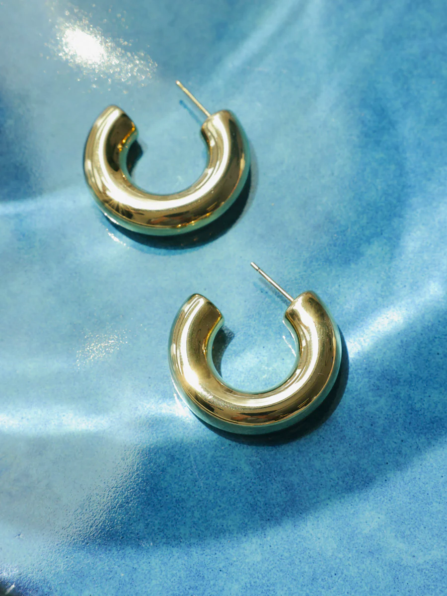 Elegant Arc Medium Ohrringe - Image 4