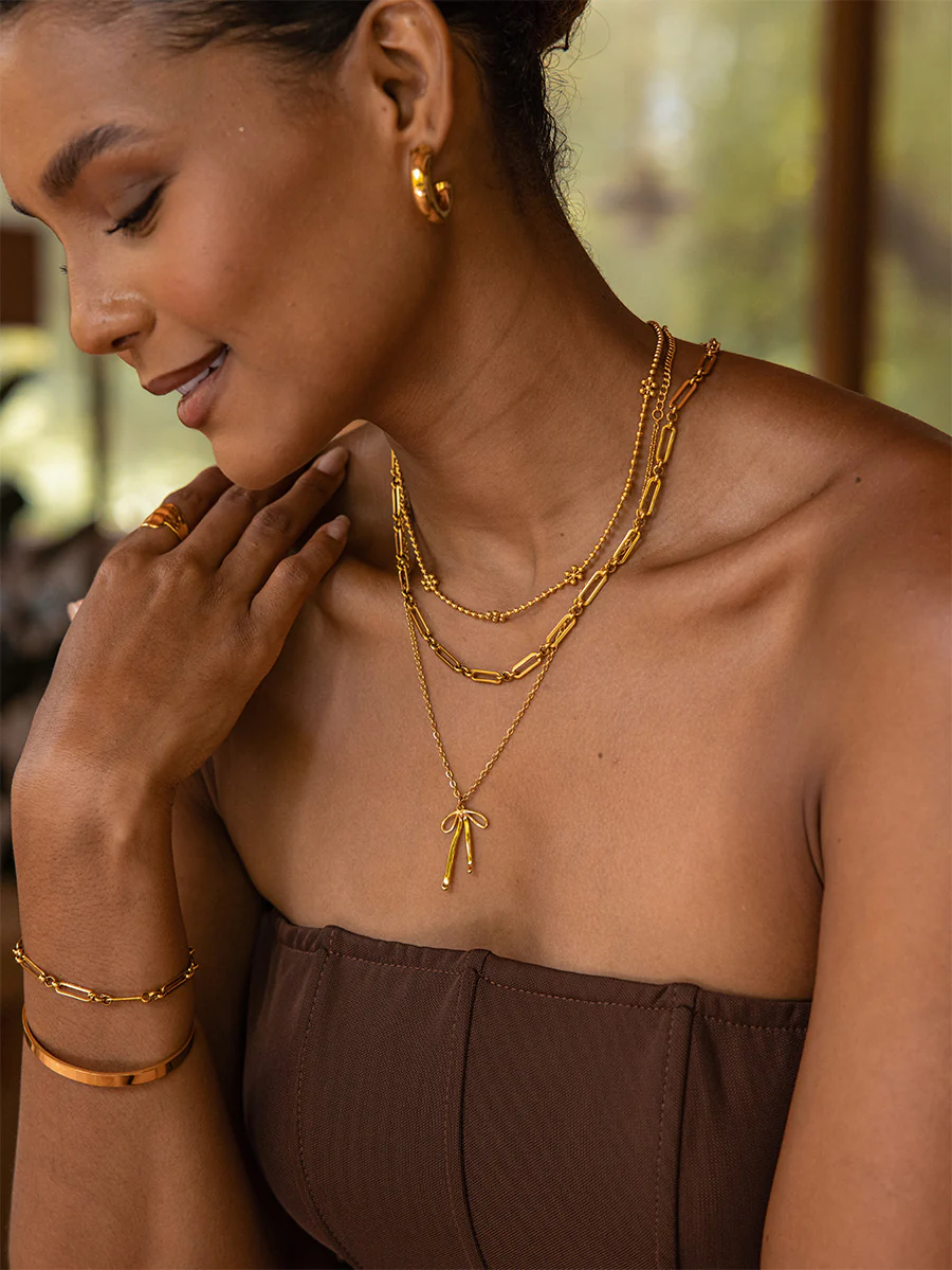 Elegant Bow Kette - Image 6