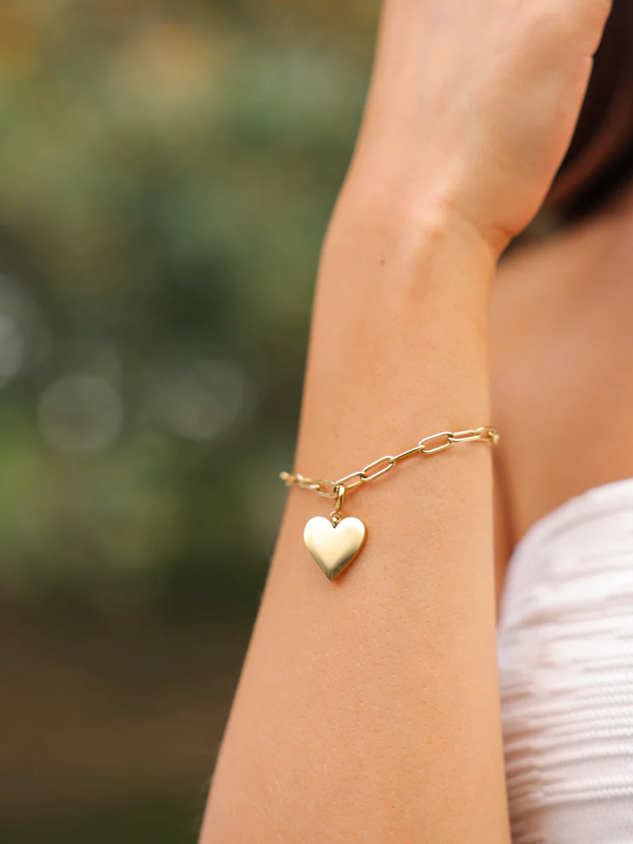 Elegant Heart Ketten-Charm - Image 2