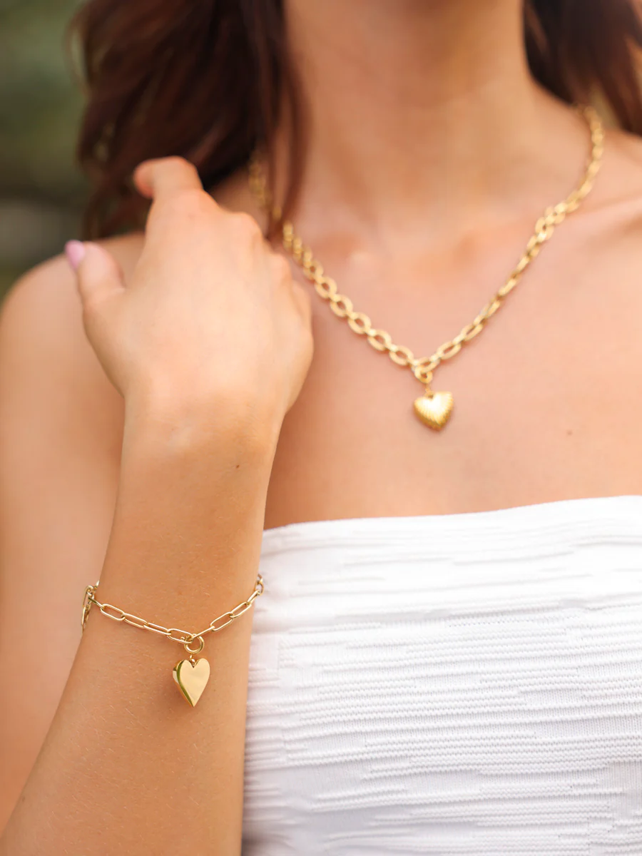 Elegant Heart Ketten-Charm - Image 3