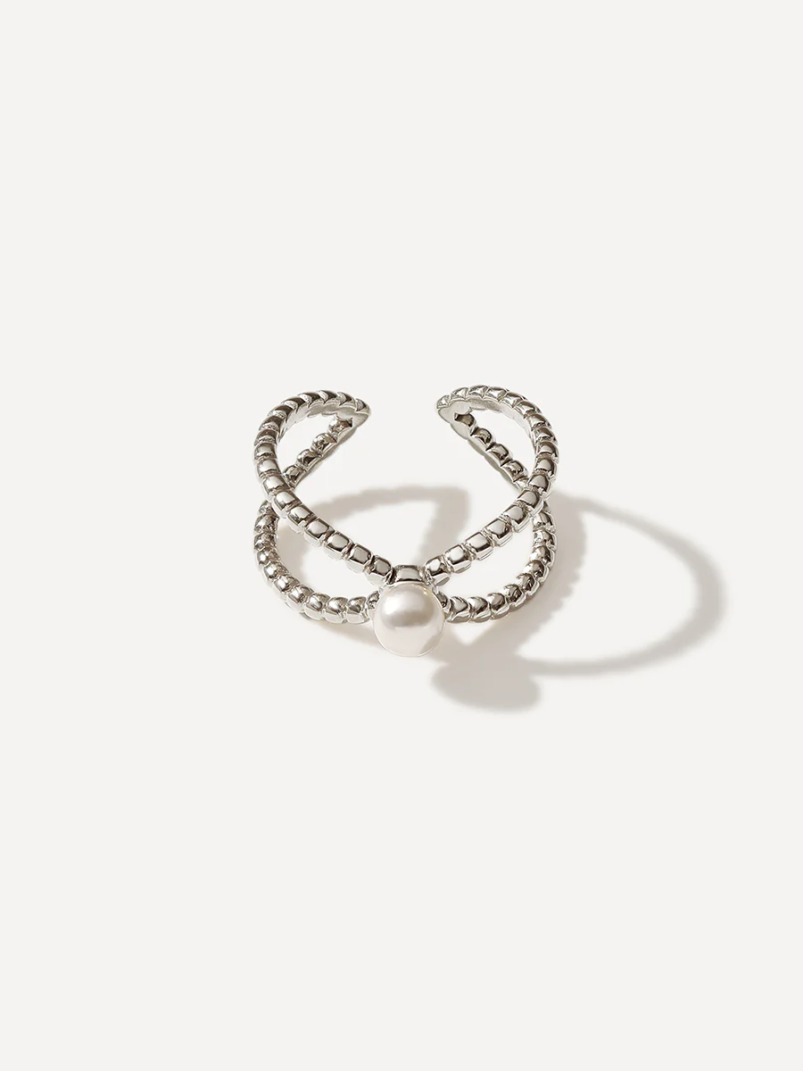 Elegant Pearl Ring - Image 10