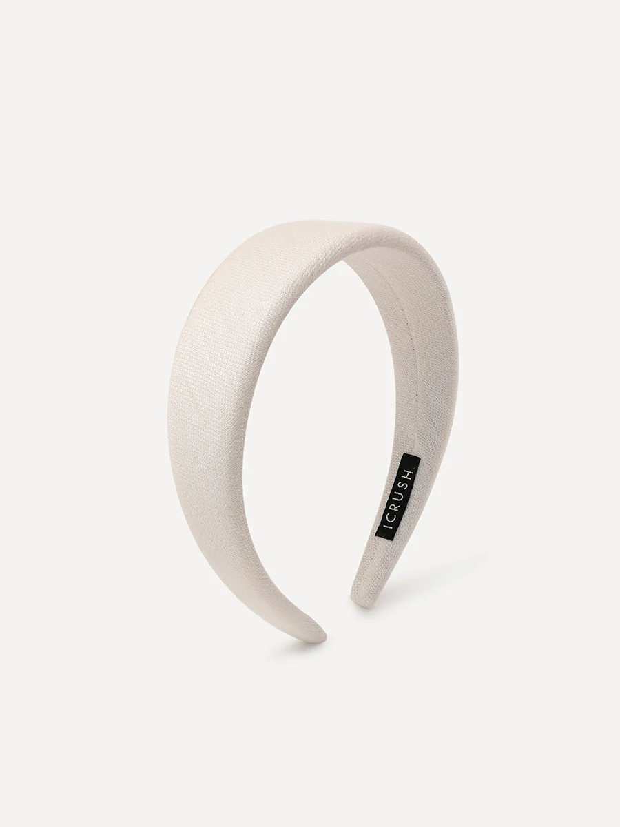 Elegant White Haarreif