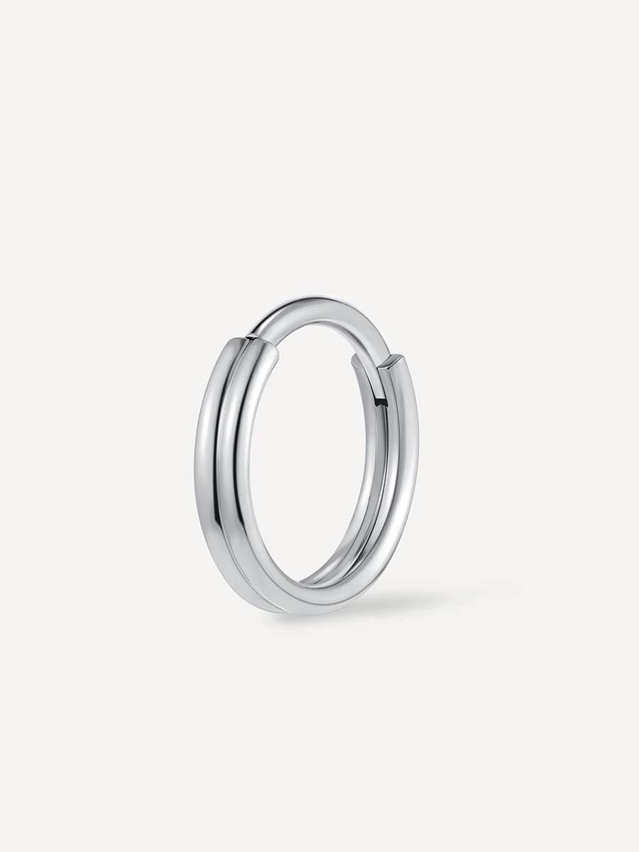 Eternity Plain Double Hoop Titan Piercing - Image 6