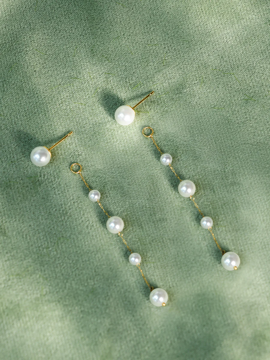 Ethereal Pearl Drop Ohrringe - Image 11