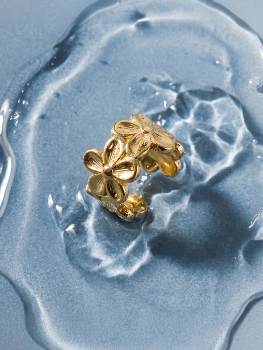 Floral Elegance Earcuff - Image 4