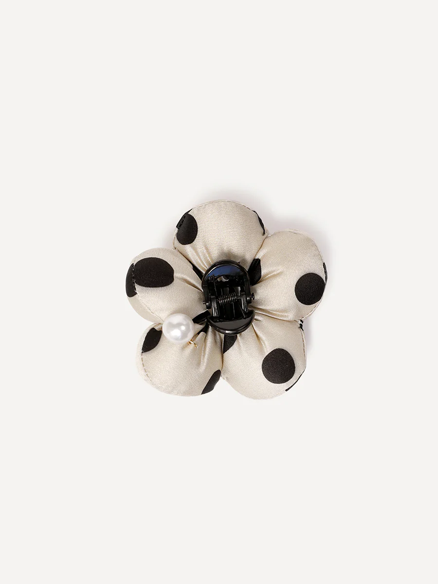 Floral Grace White Haarklammer - Image 4