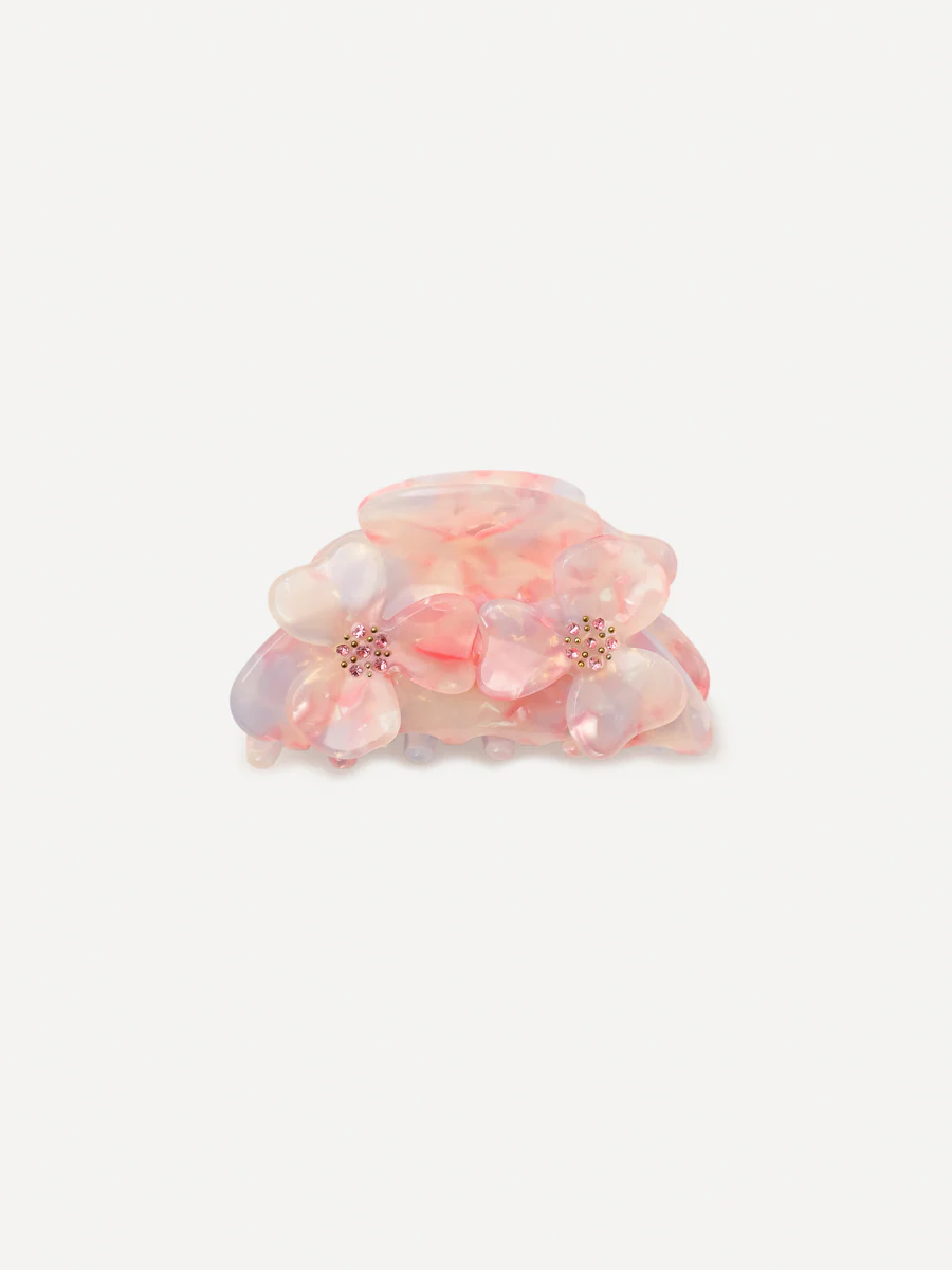 Floral Kiss Blue-pink Haarklammer - Image 5