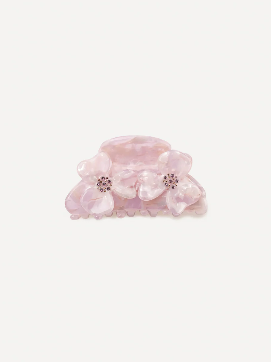 Floral Kiss Purple-pink Haarklammer - Image 6