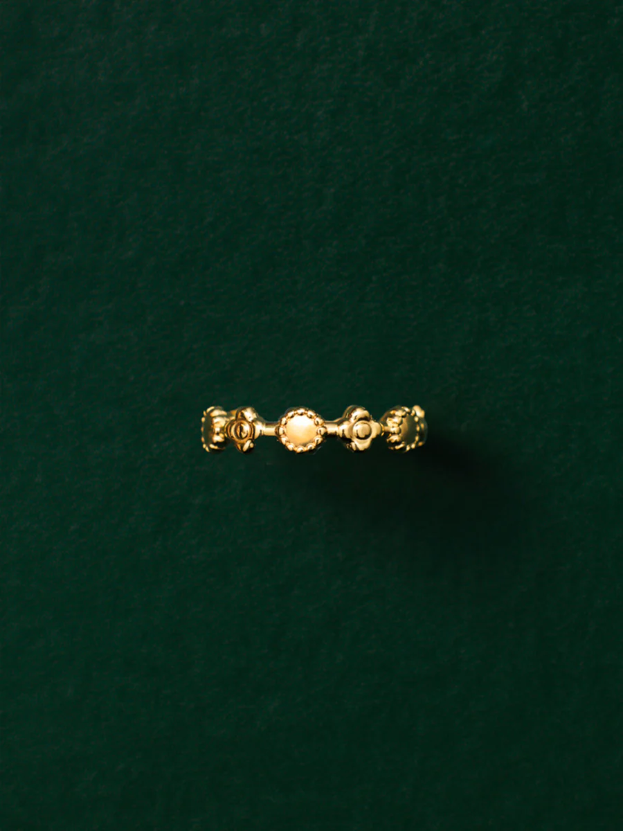 Flower Band Ring - Image 3