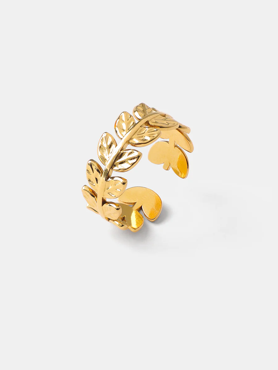 Fresh Leaf Ring