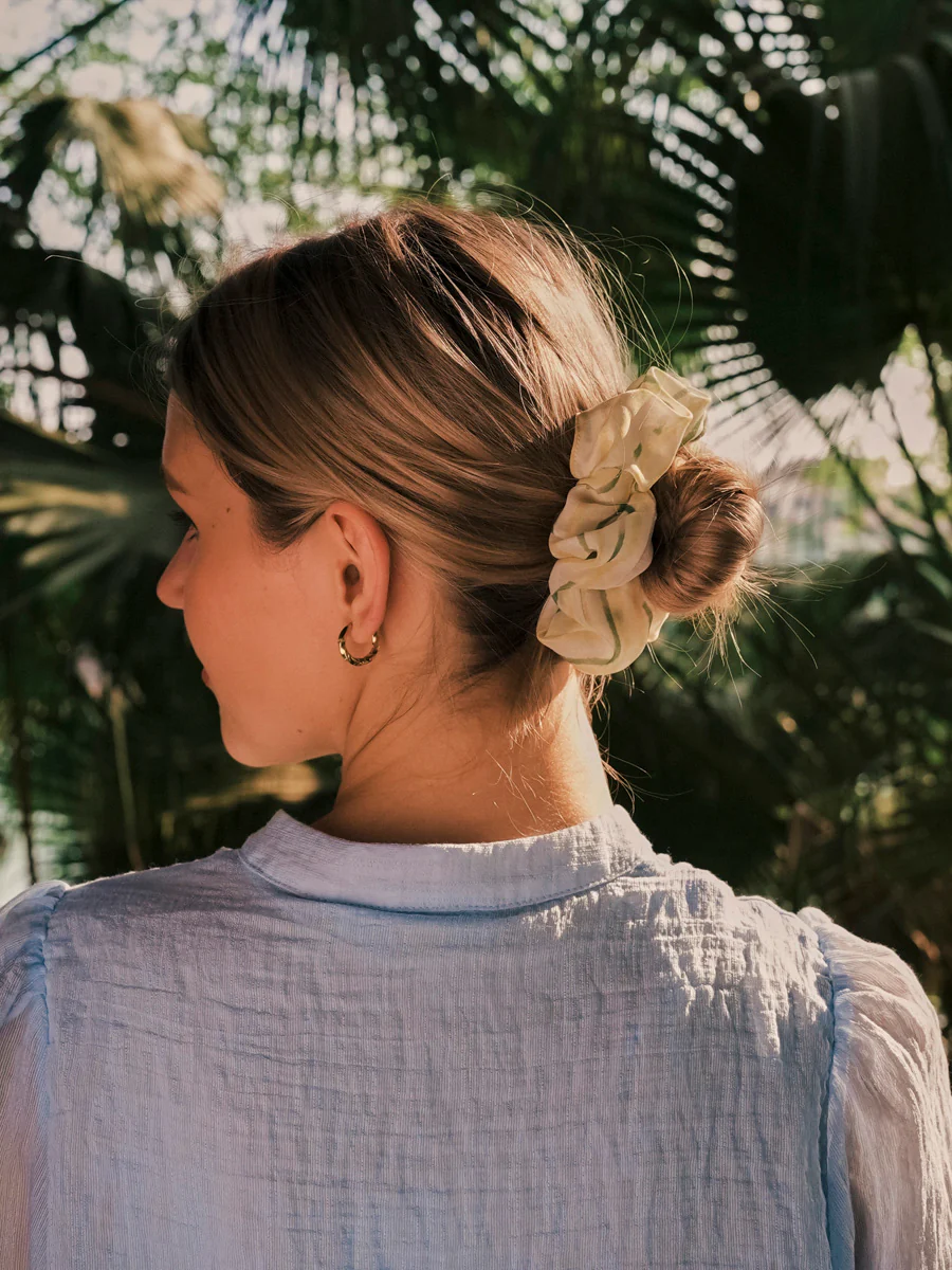 Fresh Wave Blue Scrunchie - Image 7