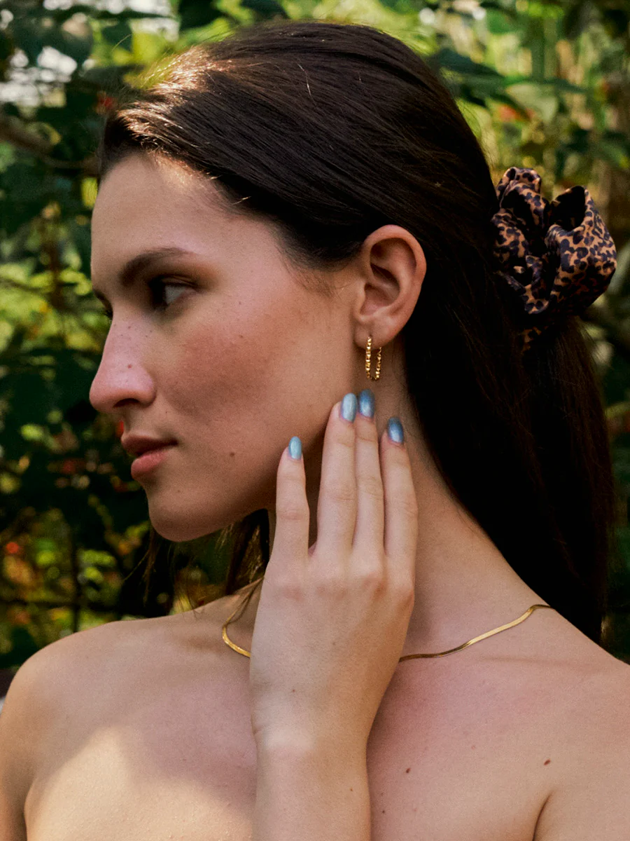 Geometric Hoop Ohrringe - Image 4