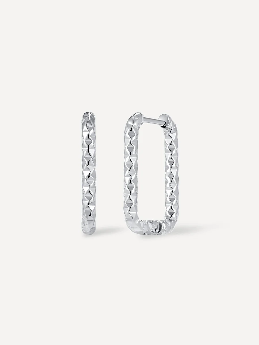 Geometric Hoop Ohrringe - Image 9
