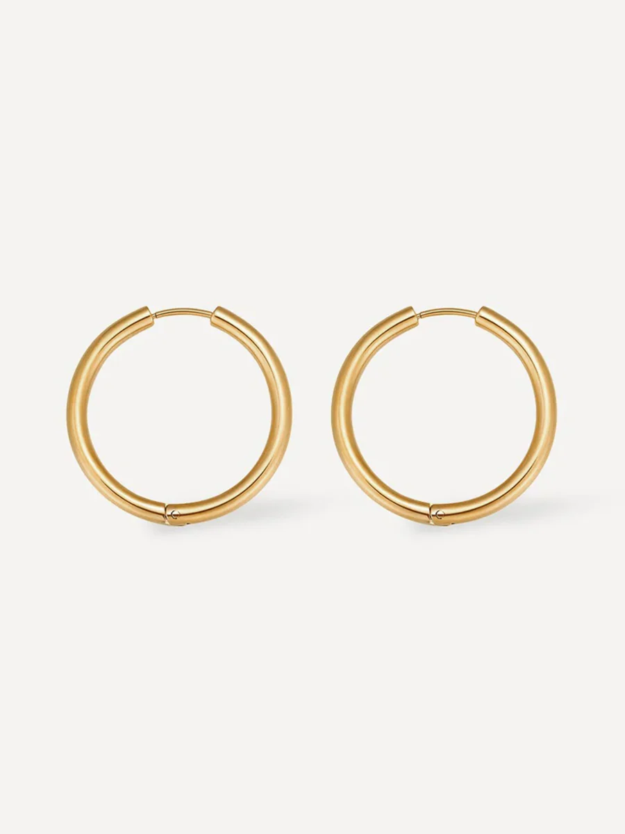 30mm GLOSSY HOOPS OHRRINGE - Image 7