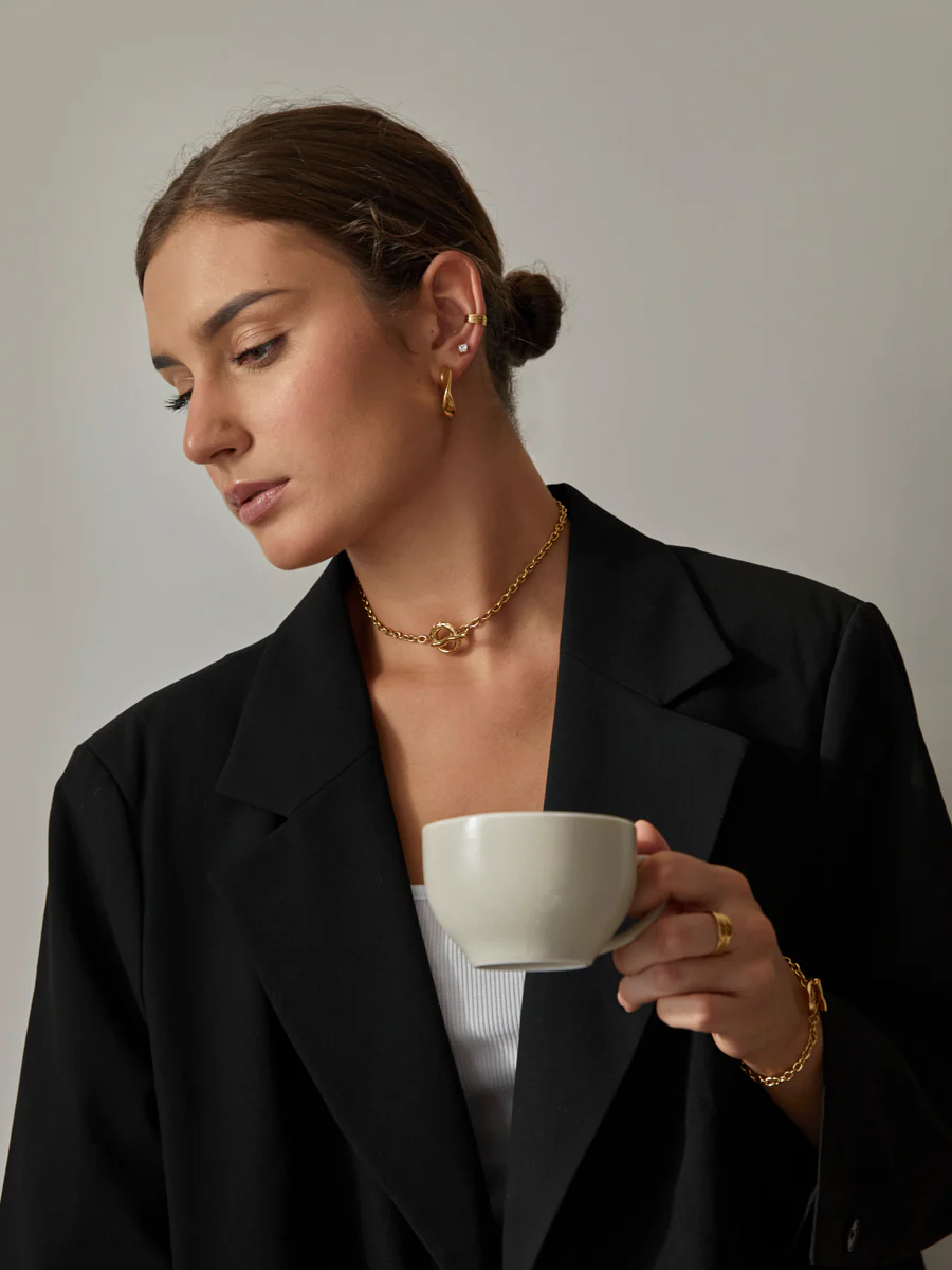 Graceful Ribbon Ohrringe - Image 8