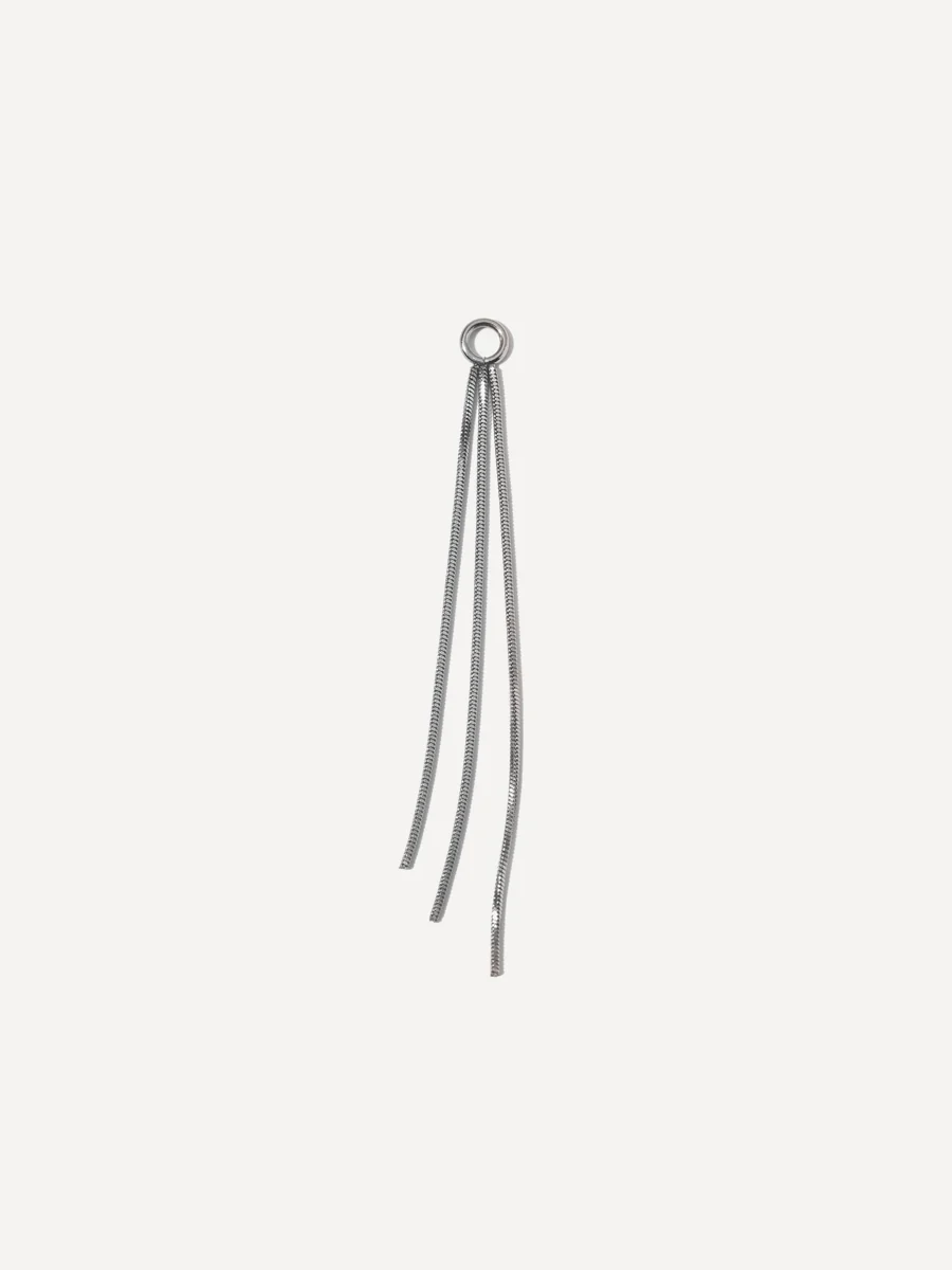 60x3mm Graceful Tassel Ohrring-Charm - Image 2