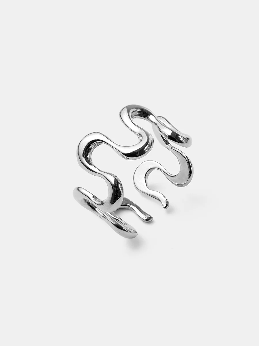 Graceful Wave Ring - Image 9