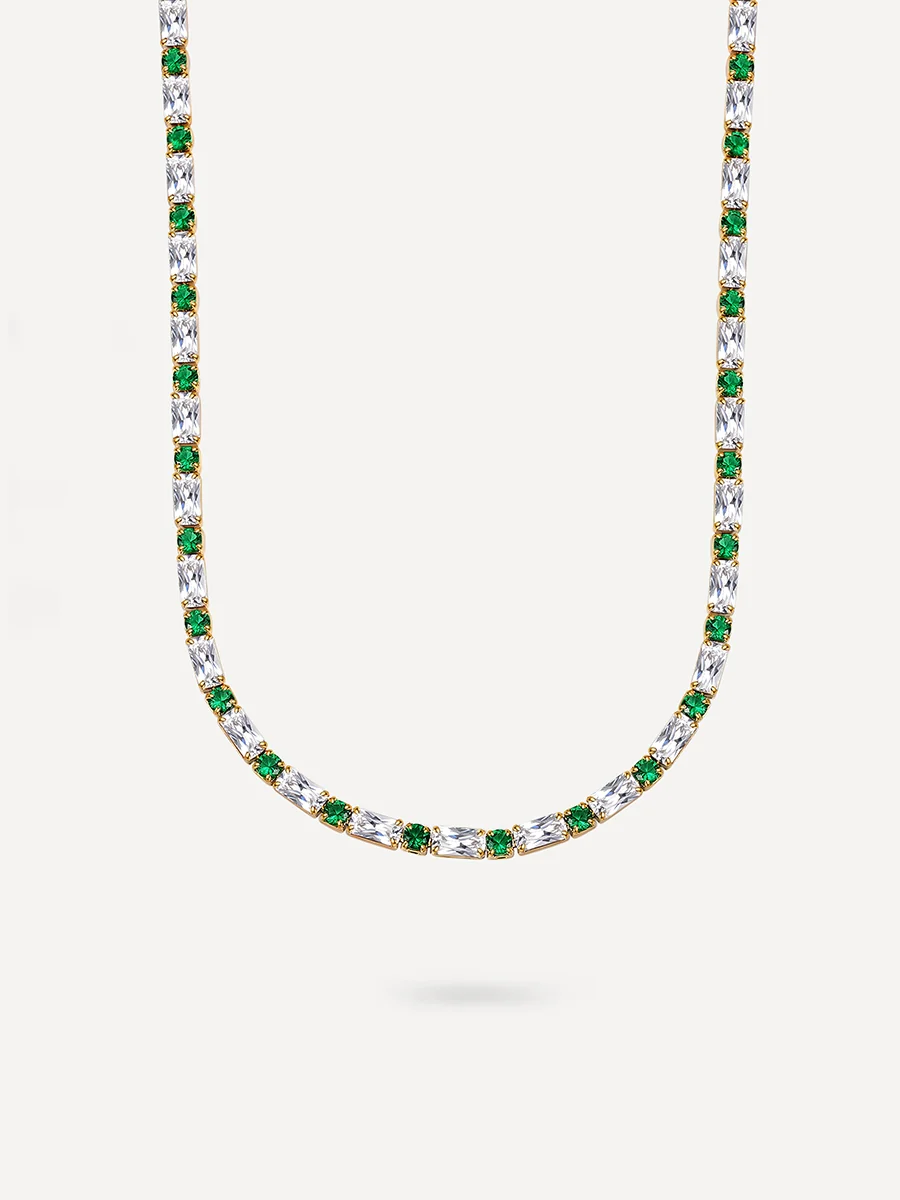 Green Circle Kette