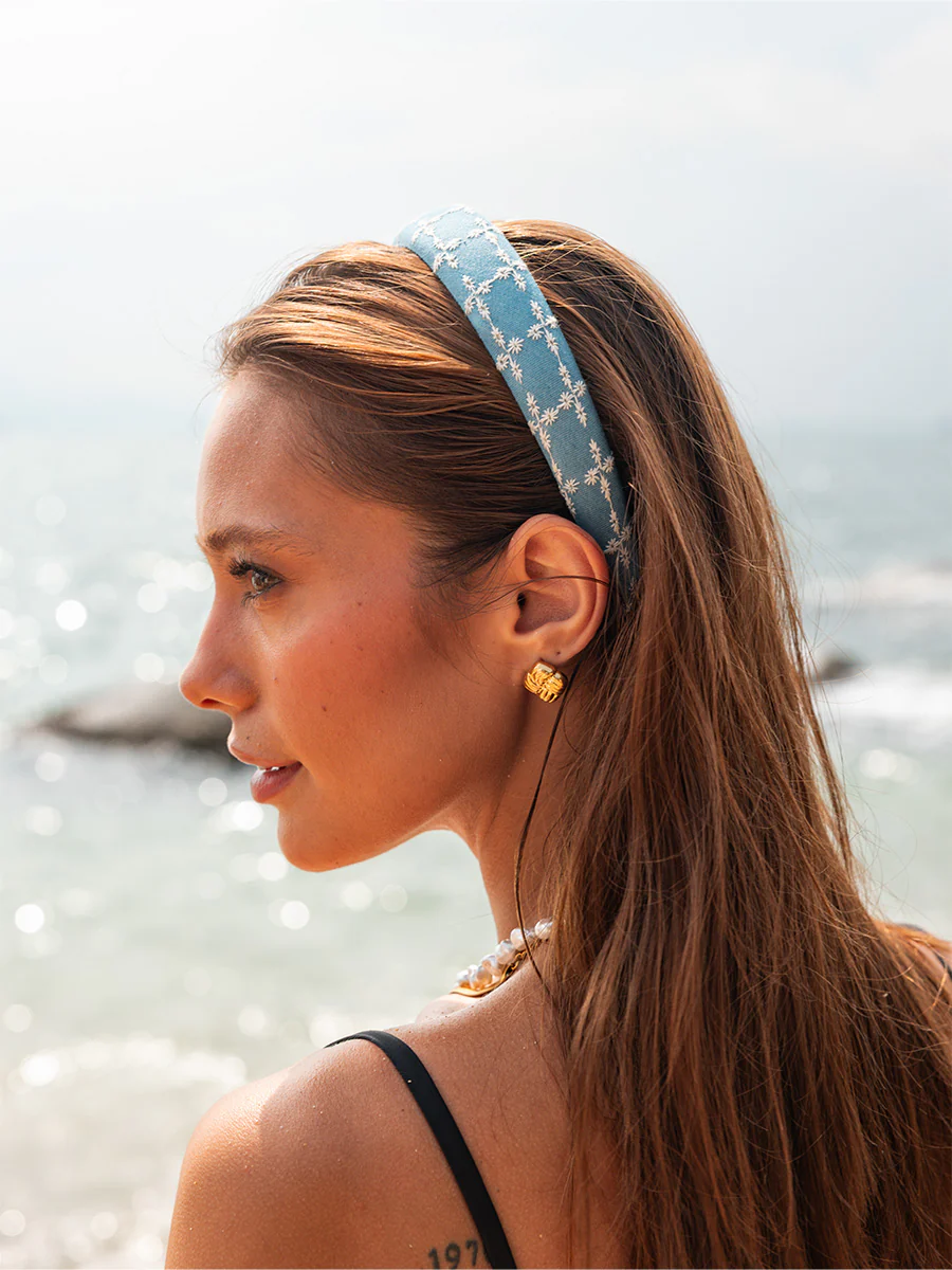 Kiss Denim Haarreif Blue - Image 2
