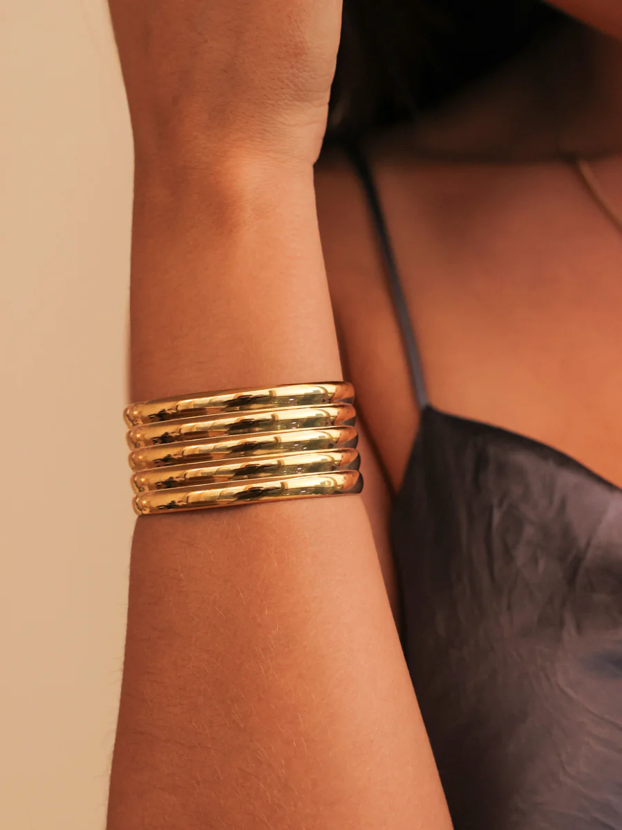 Layered Line Armcuff - Image 2