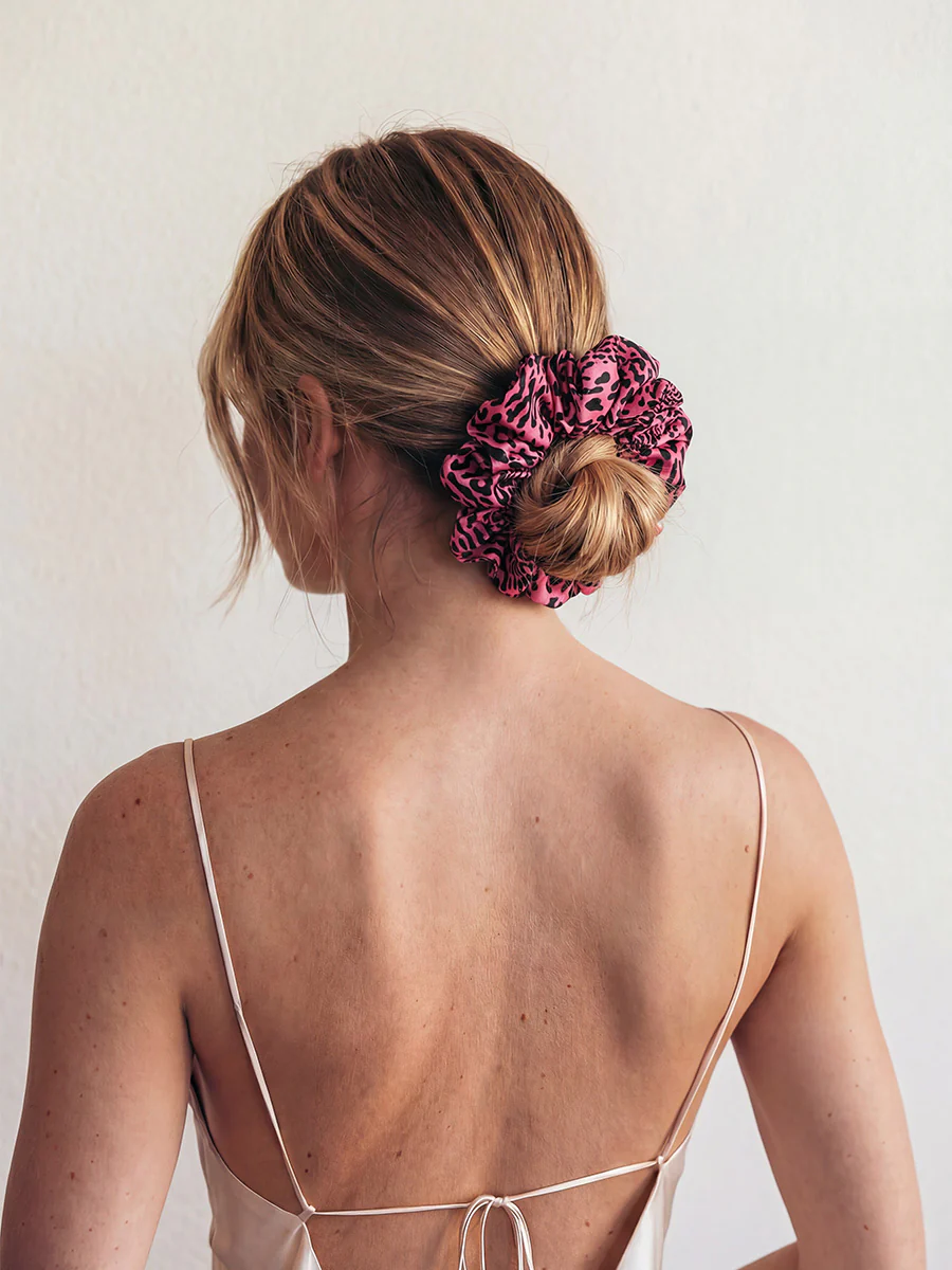 Leopard Beauty Scrunchie - Image 3