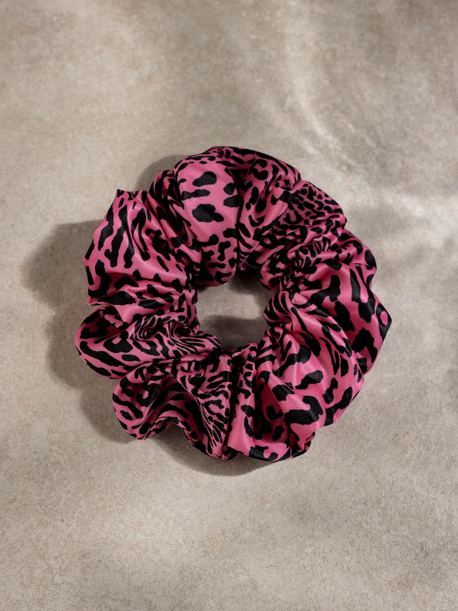Leopard Beauty Scrunchie - Image 4