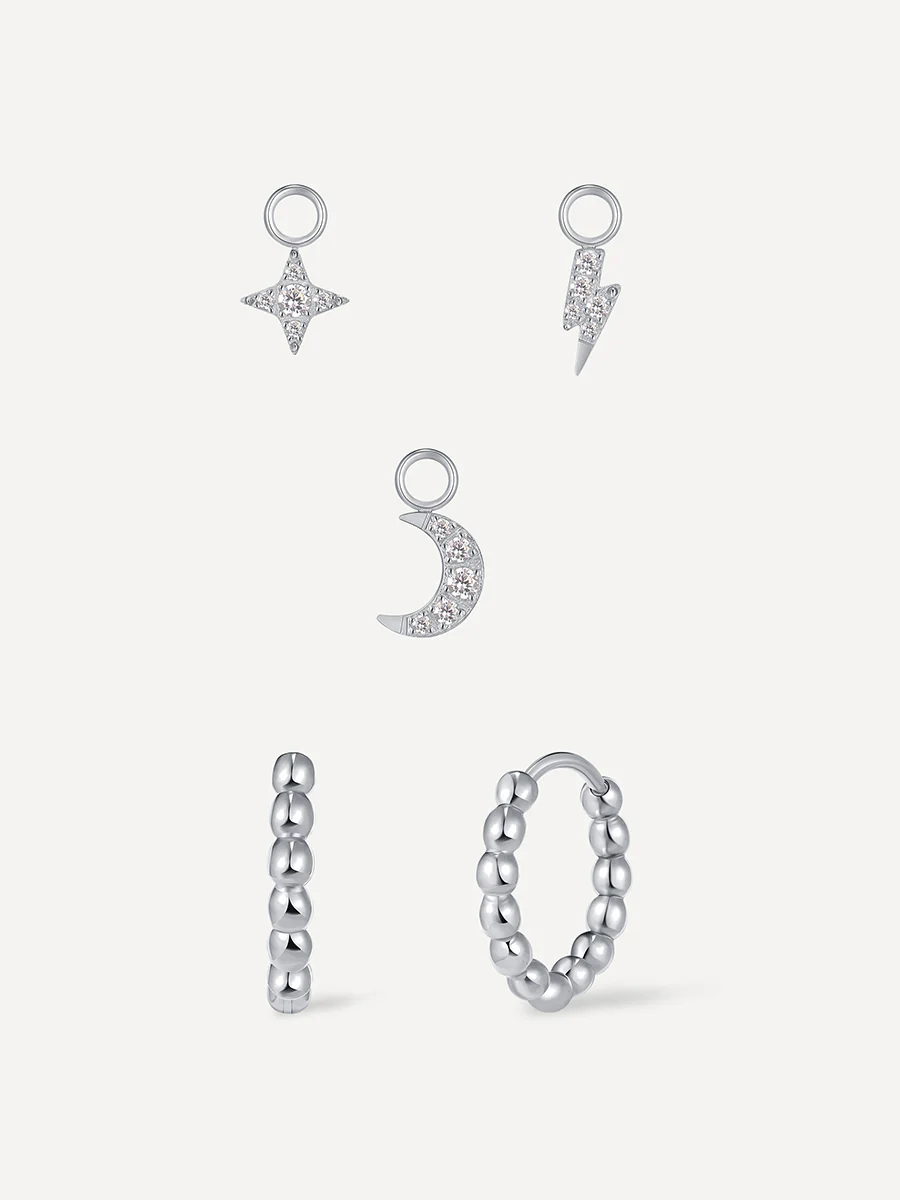 Lunar Sparkle Ohrring-Charm - Image 11