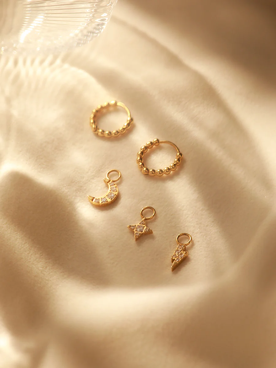 Lunar Sparkle Ohrring-Charm - Image 4