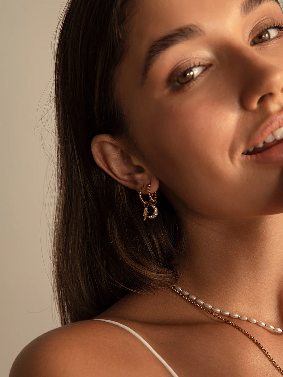 Lunar Sparkle Ohrring-Charm - Image 5