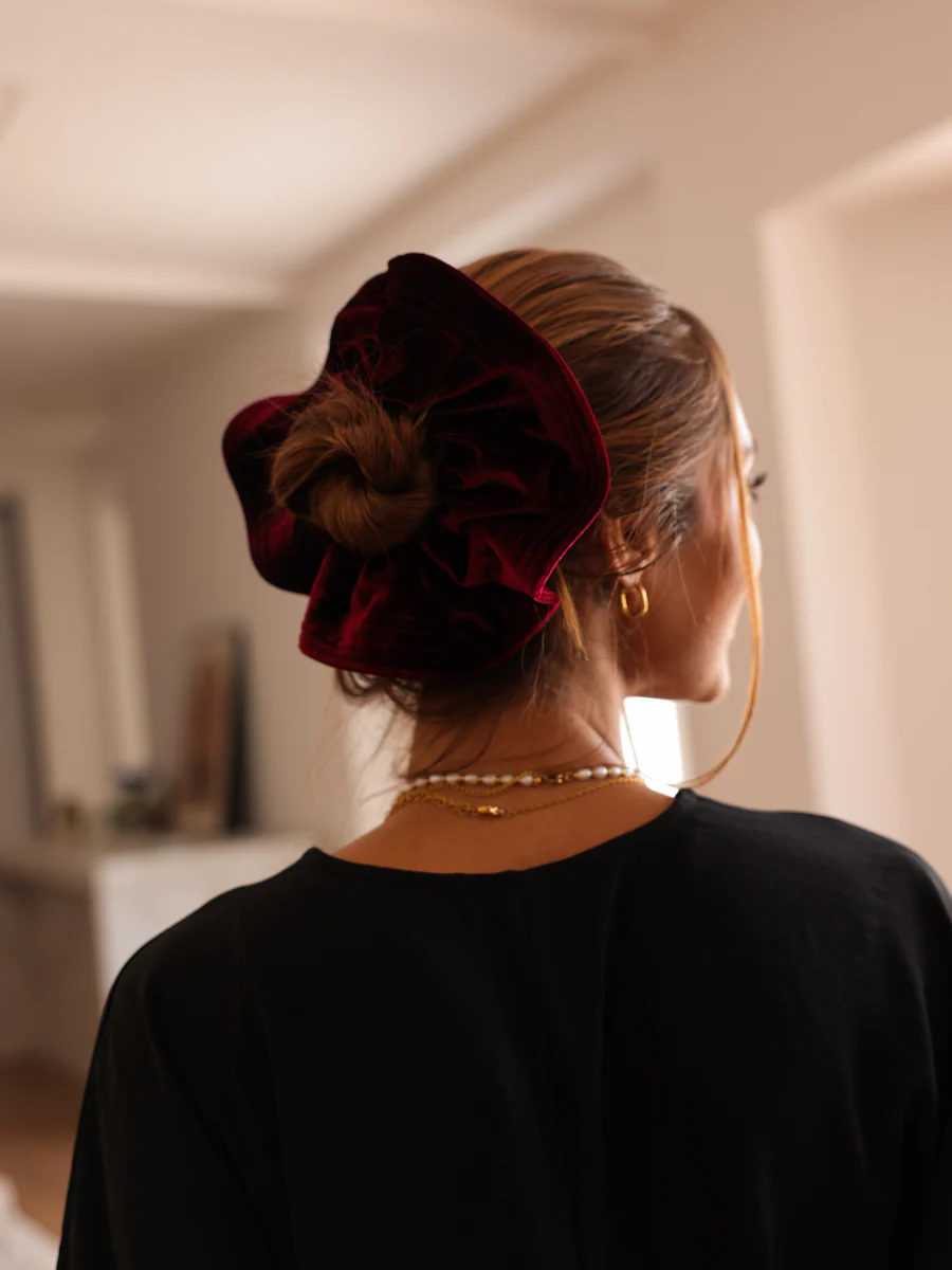 Luxe Velvet Scrunchie - Image 2