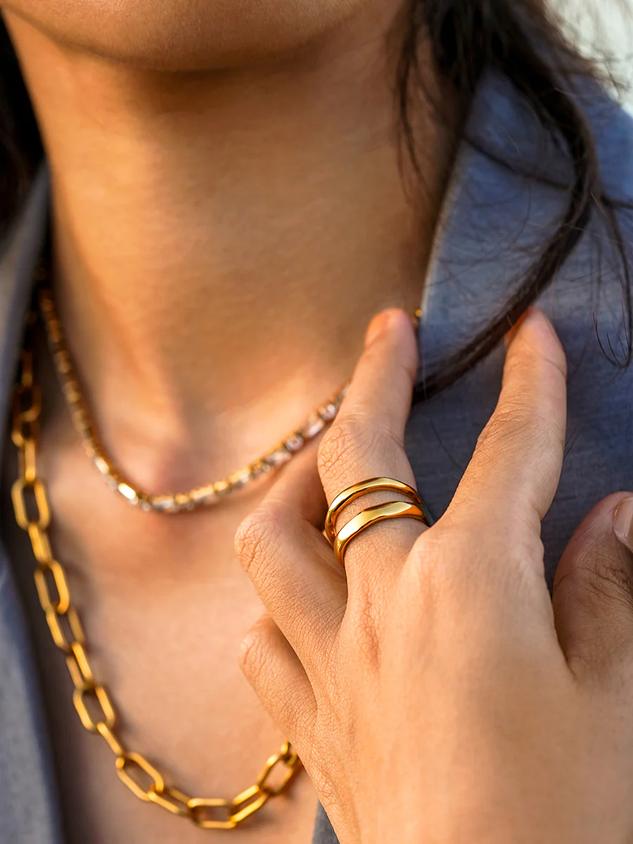 Metal Waves Ring - Image 3