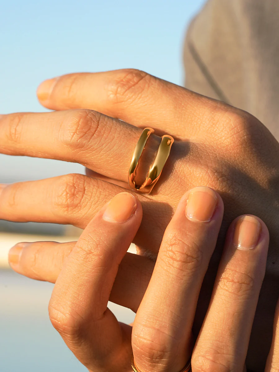Metal Waves Ring - Image 5