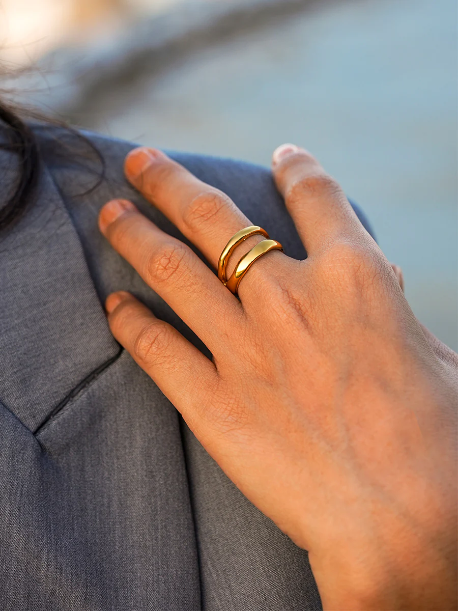 Metal Waves Ring - Image 8