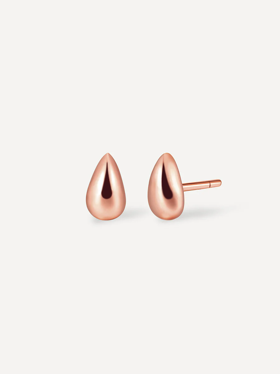 Minimalist Droplet Ohrringe - Image 11