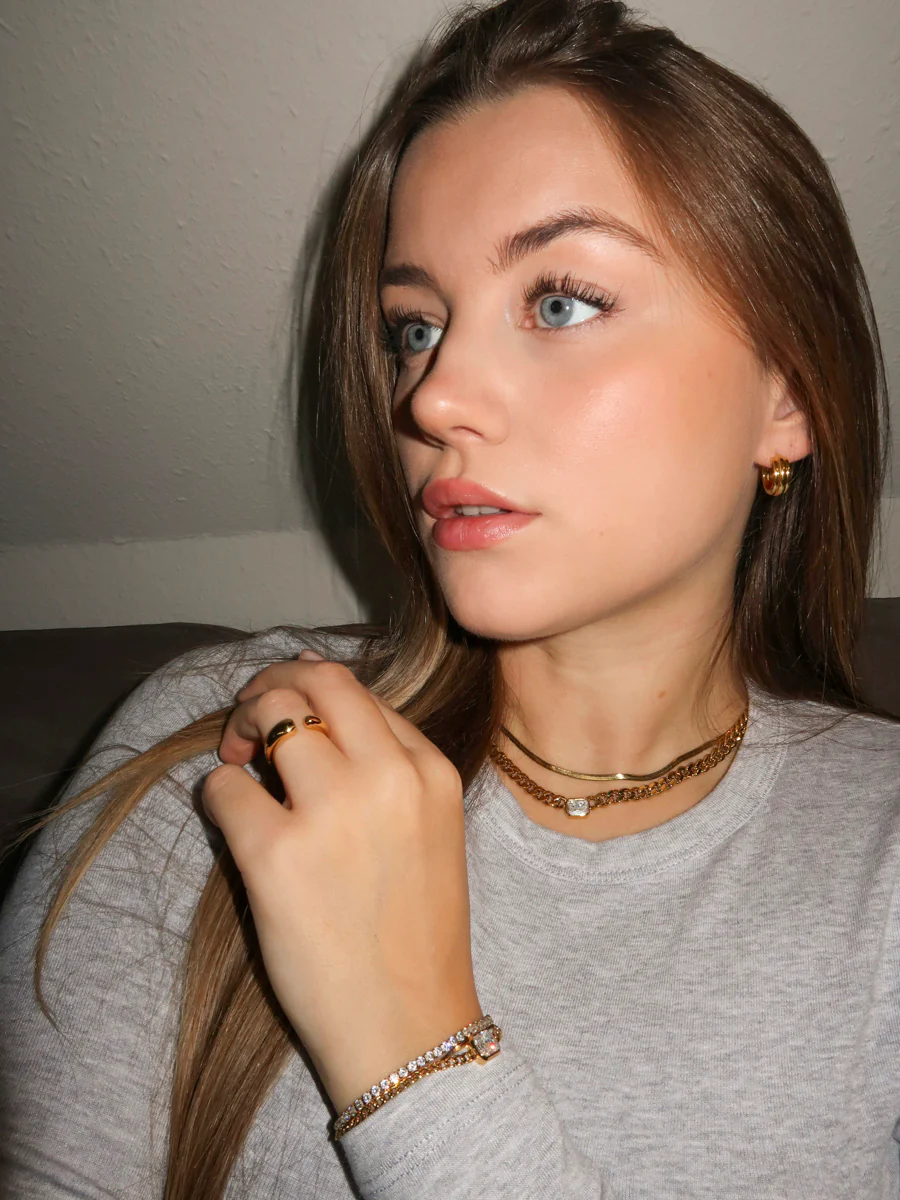 Modern Edge Pearl Kette - Image 17