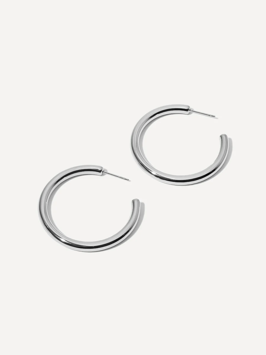 Modern Hoop Ohrringe - Image 9