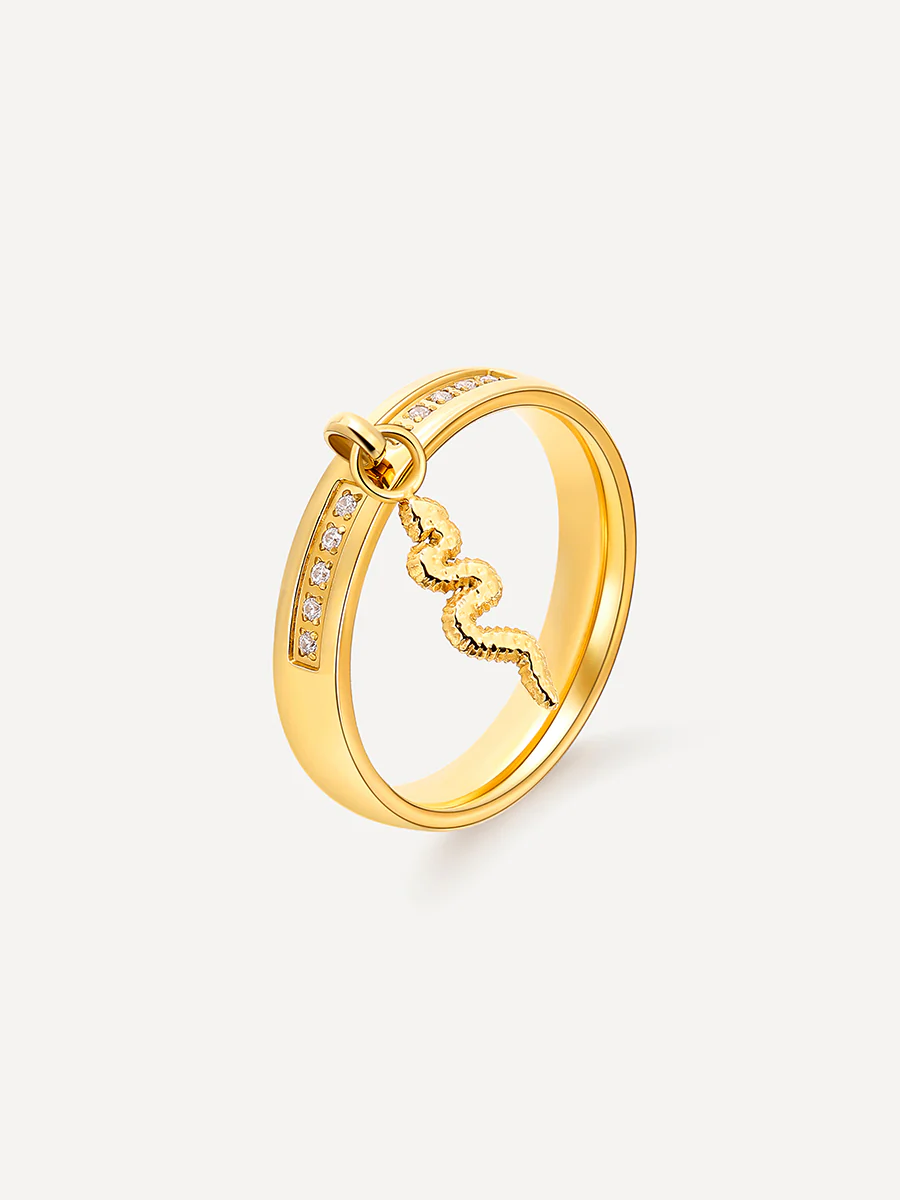 Modern Snake Ring - Image 11