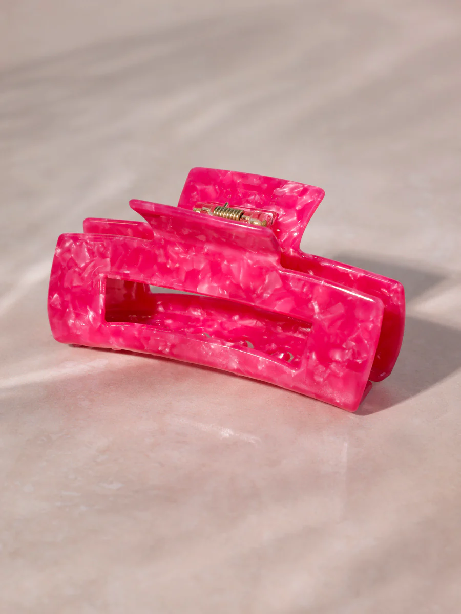 Modern Style Haarklammer Berry Pink
